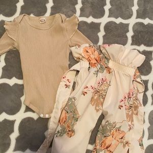 Baby girl outfit from amazon